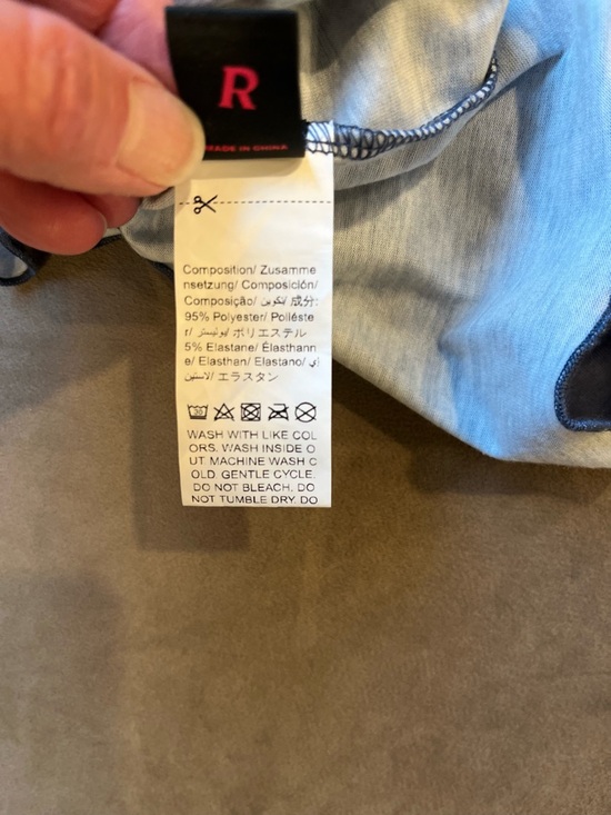 ROMWE Blue Short Sleeve Tee with Red Mushroom Graphic - Picture 5 of 8